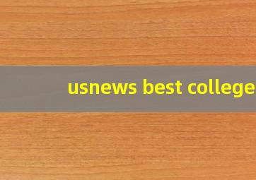 usnews best college